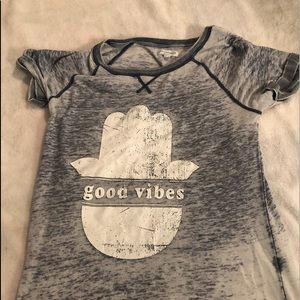 A “Good Vibes” shirt from Target.